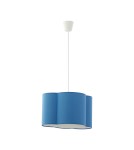 Children's pendant lamps - TK Lighting CLOUD BLUE Pendant LAMP 1 FL 3362 - product 1