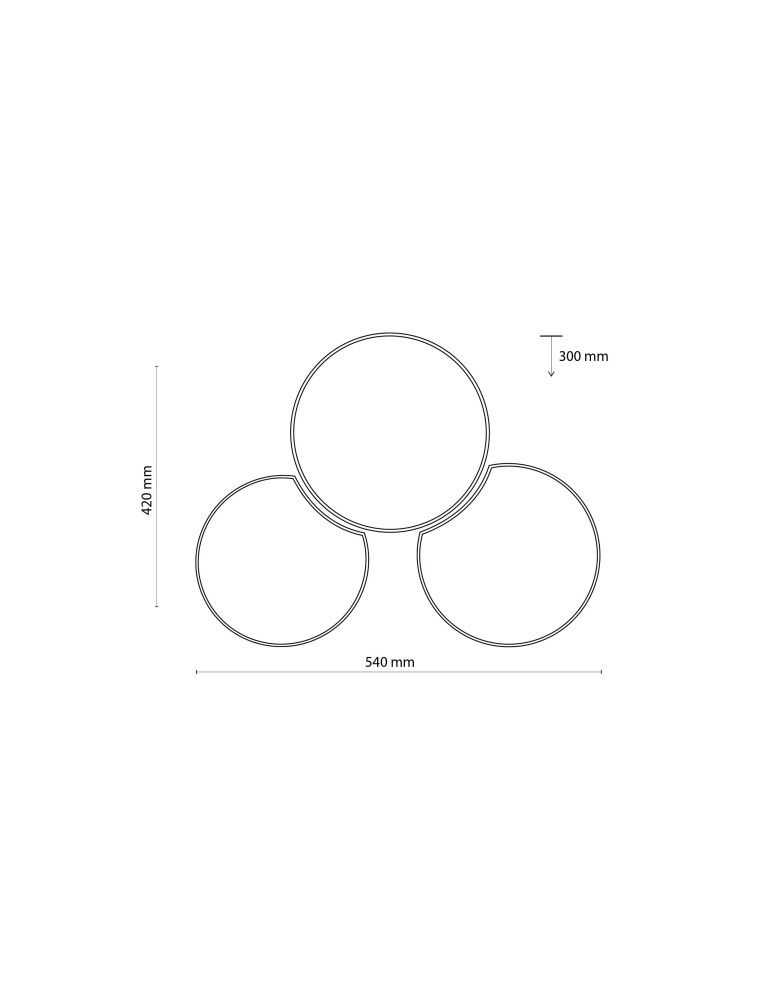 Ceiling lamps with lampshade - TK Lighting MONA WHITE SUSPENSION LAMP 3 LIGHT 3441 - product kolory-swiatla.pl 3