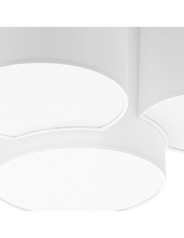 TK Lighting MONA WHITE SUSPENSION LAMP 4 FLOW 3442 - product 2
