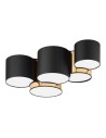 TK Lighting MONA GOLD SUFFOLTAGE LAMBER 5 FL 3447