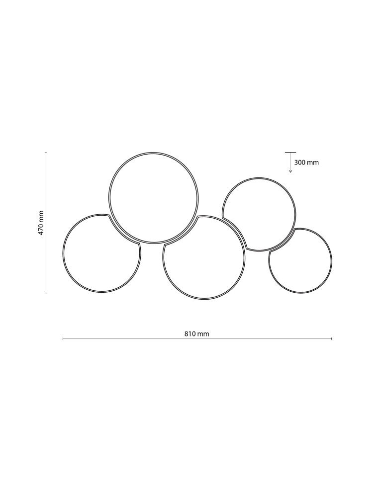 Ceiling lamps with lampshade - TK Lighting MONA GOLD SUFFOLTAGE LAMBER 5 FL 3447 - product kolory-swiatla.pl 3