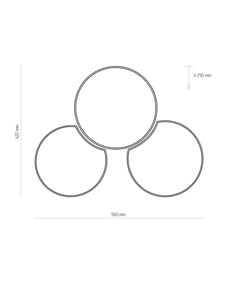Children's ceiling lamps - TK Lighting MONA KIDS CEILING LAMP 3 LIGHT 3275 - product kolory-swiatla.pl 3