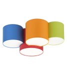 Children's ceiling lamps - TK Lighting MONA KIDS CEILING LAMPS 4 LIGHT 3276 - product 1