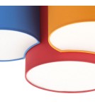 Children's ceiling lamps - TK Lighting MONA KIDS CEILING LAMPS 4 LIGHT 3276 - product 2