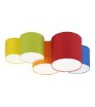 Children's ceiling lamps - TK Lighting MONA KIDS CEILING LAMP 5 FLOW 3277 - product 1