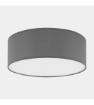Round ceiling lamps - TK Lighting RONDO GRAPHITE SUFFIT LAMP 4 LIGHT 450 1087 - product 1