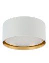 View TK Lighting BILBAO WHITE/GOLD CEILING LAMP 4 LIGHT 450 3379