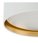 Round ceiling lamps - TK Lighting BILBAO WHITE/GOLD CEILING LAMP 4 LIGHT 450 3379 - product 2