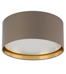 Round ceiling lamps - TK Lighting BILBAO BEIGE/GOLD CEILING LAMP 4 LIGHT 450 4404 - product 1
