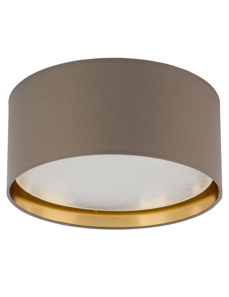 Round ceiling lamps - TK Lighting BILBAO BEIGE/GOLD CEILING LAMP 4 LIGHT 450 4404 - product kolory-swiatla.pl 1