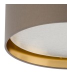 Round ceiling lamps - TK Lighting BILBAO BEIGE/GOLD CEILING LAMP 4 LIGHT 450 4404 - product 2