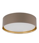 Round ceiling lamps - TK Lighting BILBAO BEIGE/GOLD CEILING LAMP 4 LIGHT 600 4399 - product 1