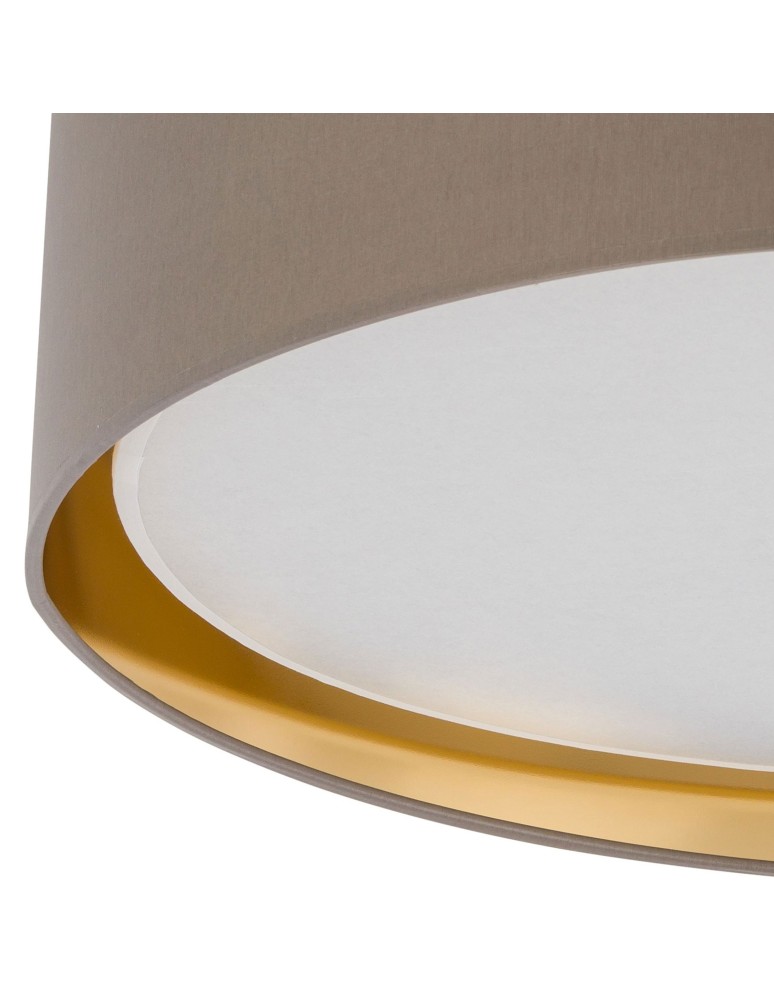 Round ceiling lamps - TK Lighting BILBAO BEIGE/GOLD CEILING LAMP 4 LIGHT 600 4399 - product kolory-swiatla.pl 2