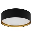 Round ceiling lamps - TK Lighting BILBAO BLACK/GOLD CEILING LAMP 4 LIGHT 600 3432 - product 1
