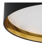 Round ceiling lamps - TK Lighting BILBAO BLACK/GOLD CEILING LAMP 4 LIGHT 600 3432 - product 2