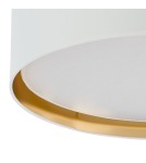 Round ceiling lamps - TK Lighting BILBAO WHITE/GOLD CEILING LAMP 4 LIGHT 600 3433 - product 2