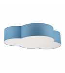Children's ceiling lamps - TK Lighting CLOUD PASTEL BLUE CEILING LAMP 4 LIGHT 6071 - product 1