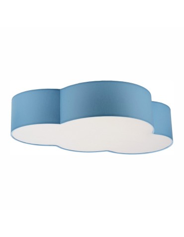 TK Lighting CLOUD NIEBIESKI PASTELOWY LAMPA SUFITOWA 4 PŁ 6071