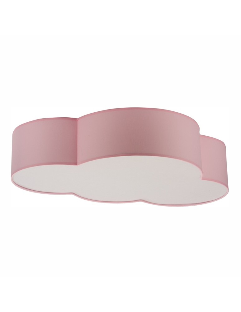 Children's ceiling lamps - TK Lighting CLOUD PALE PASTEL ROSE PAVALIAN CEILING LAMP 4 FL 6072 - product kolory-swiatla.pl 1