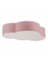 View TK Lighting CLOUD PALE PASTEL ROSE PAVALIAN CEILING LAMP 4 FL 6072