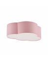 Zobacz TK Lighting CLOUD LAMPA SUFITOWA RÓŻOWY PASTELOWY MINI 2 PŁ 6075