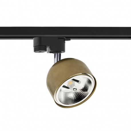 TK Lighting TRACER BLACK/GOLD 3 PŁ GU10 AR111 - KOMPLET 6151