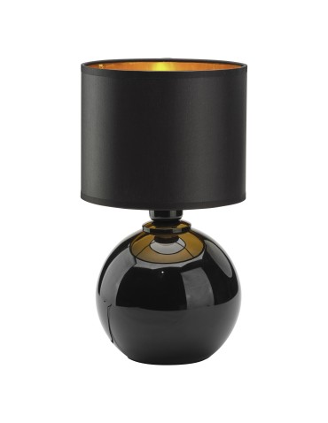 TK Lighting PALLA SMALL BLACK/GOLD NIGHT LAMP 1 LIGHT 5068