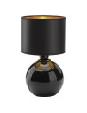 View TK Lighting PALLA SMALL BLACK/GOLD NIGHT LAMP 1 LIGHT 5068