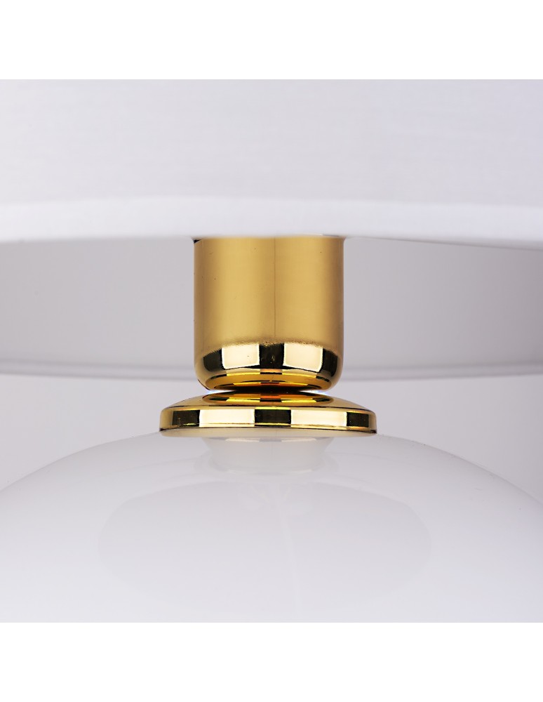 Nightlights - TK Lighting PALLA WHITE 1 FLOOR NIGHT LAMP 5078 - product kolory-swiatla.pl 2