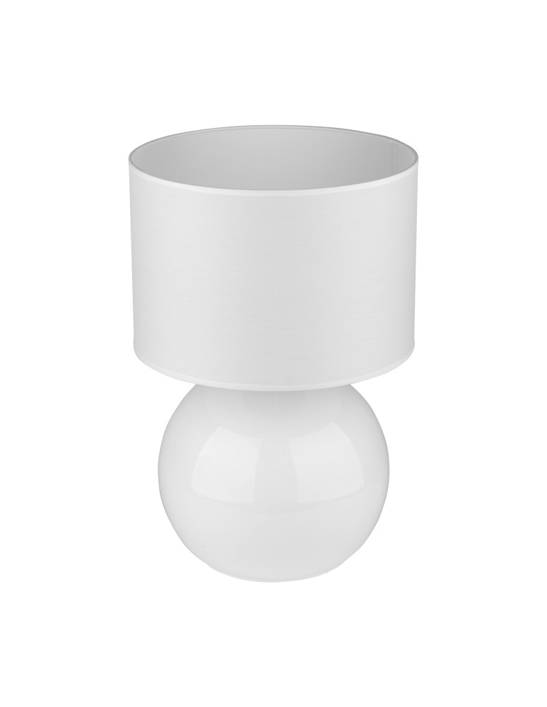 Nightlights - TK Lighting PALLA WHITE 1 FLOOR NIGHT LAMP 5078 - product kolory-swiatla.pl 4