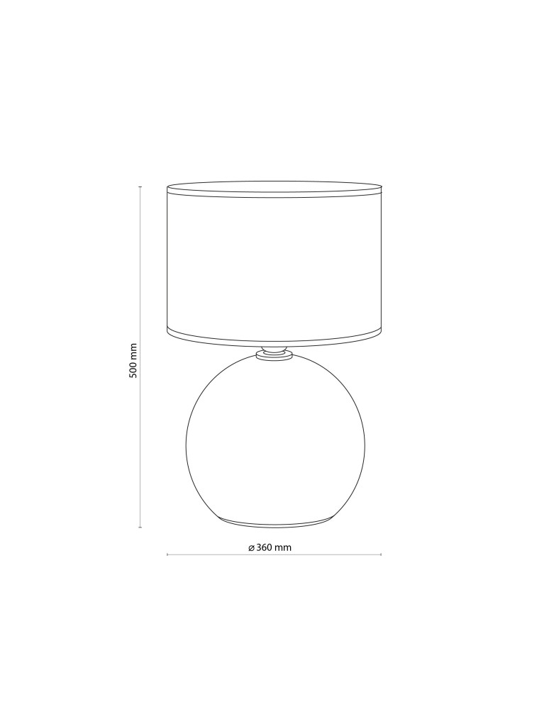 Nightlights - TK Lighting PALLA BLACK NIGHT LAMP 1 FLOOR 5080 - product kolory-swiatla.pl 2