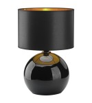 Nightlights - TK Lighting PALLA BLACK/GOLD NIGHT LAMP 1 LIGHT 5081 - product 1