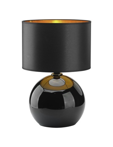 TK Lighting PALLA BLACK/GOLD LAMPKA NOCNA 1 PŁ 5081