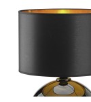 Nightlights - TK Lighting PALLA BLACK/GOLD NIGHT LAMP 1 LIGHT 5081 - product 2