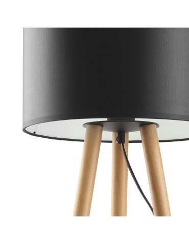 TK Lighting TOKYO NIGHT LAMP 1 FLOOR pine/black 5297 - product 2