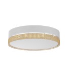 Boho ceiling lamps - TK Lighting BOHO WHITE CEILING LAMP 4 LIGHT 600 6535 - product 1