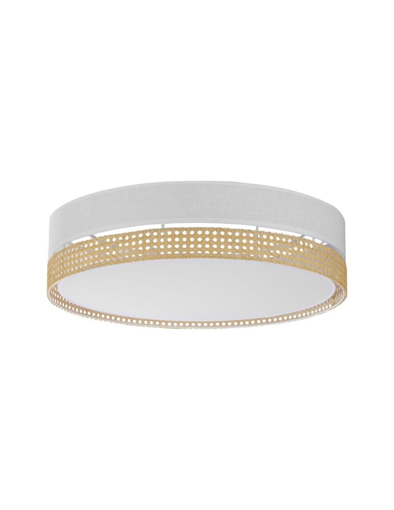 Boho ceiling lamps - TK Lighting BOHO WHITE CEILING LAMP 4 LIGHT 600 6535 - product kolory-swiatla.pl 1