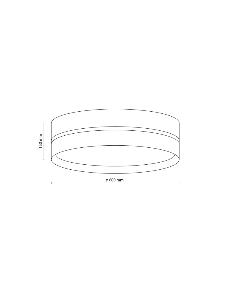 Boho ceiling lamps - TK Lighting BOHO WHITE CEILING LAMP 4 LIGHT 600 6535 - product kolory-swiatla.pl 2