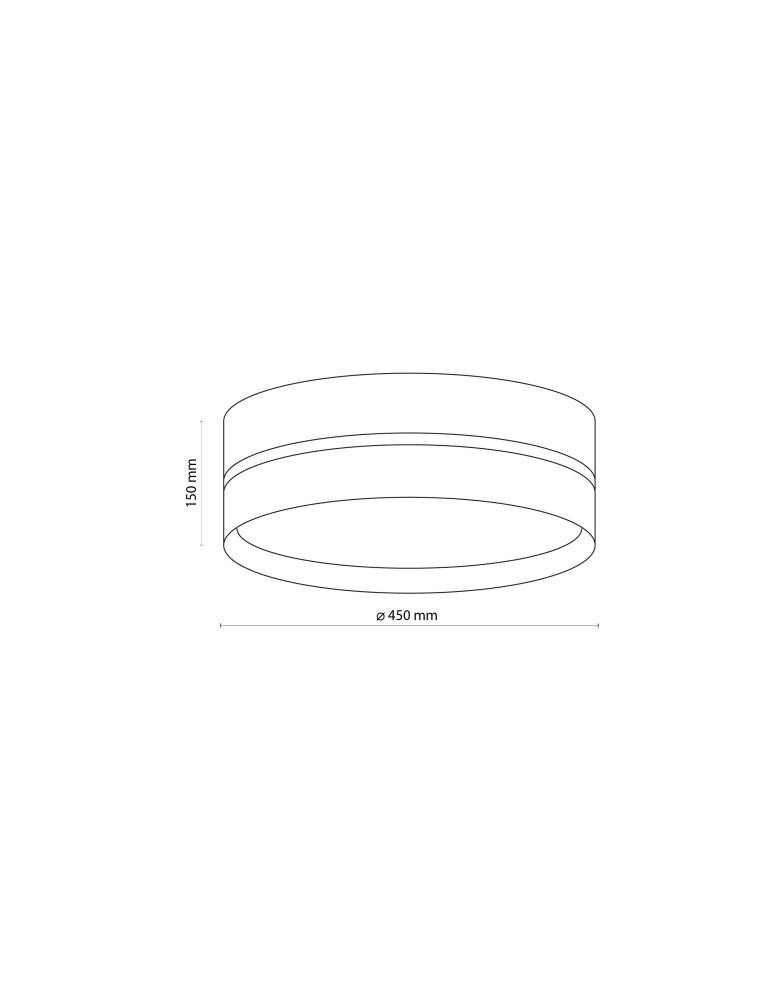 Boho ceiling lamps - TK Lighting BOHO-PAGLIA WHITE CEILING LAMP 3 LIGHT 450 6536 - product kolory-swiatla.pl 2