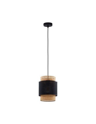 TK Lighting BOHO BLACK Pendant LAMP 1 FLOOR 200 6540