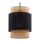 Boho pendant lamps - TK Lighting BOHO BLACK Pendant LAMP 1 FLOOR 200 6540 - product 2
