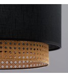 Boho pendant lamps - TK Lighting BOHO BLACK Pendant LAMP 1 FL 6542 - product 2