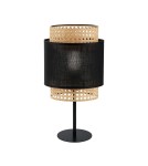 Boho table lamps - TK Lighting BOHO BLACK NIGHT LAMP 1 FLOOR 5567 - product 1