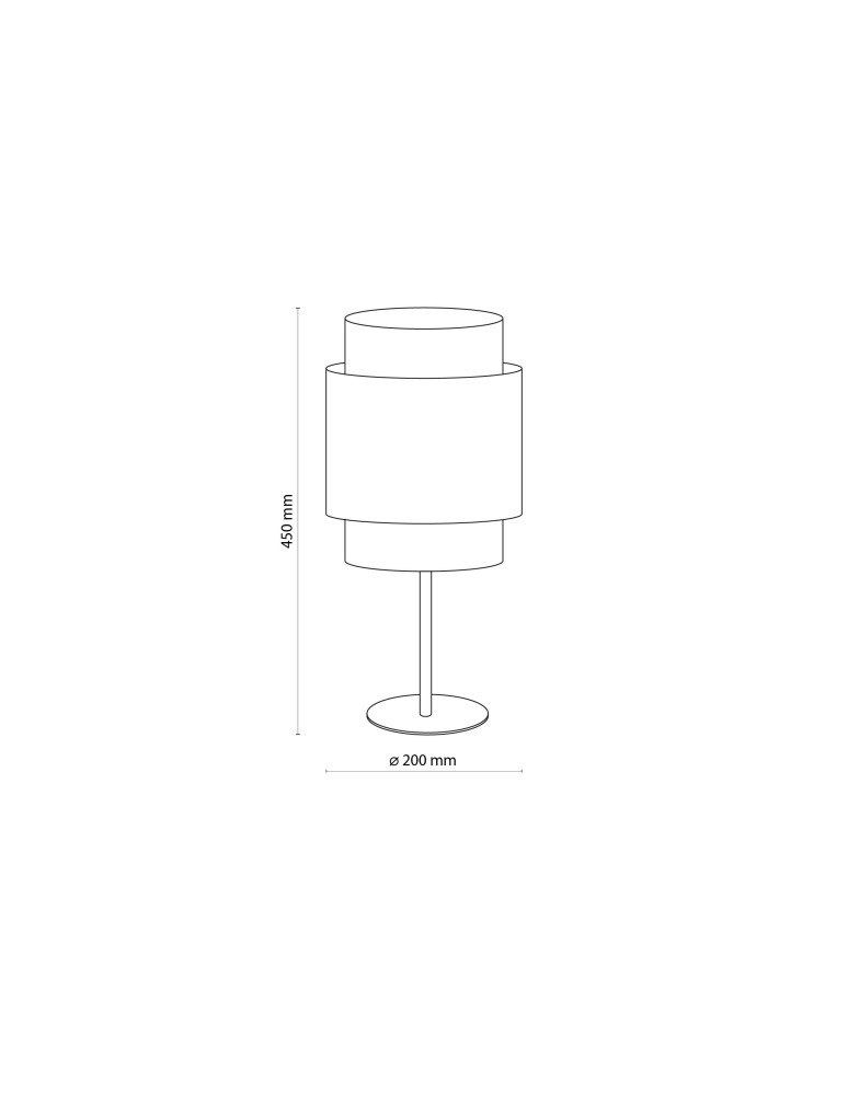 Boho table lamps - TK Lighting BOHO BLACK NIGHT LAMP 1 FLOOR 5567 - product kolory-swiatla.pl 3