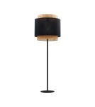 Floor lamps with lampshade - TK Lighting BOHO BLACK FLOOR LAMP1 FL 5568 - product 1