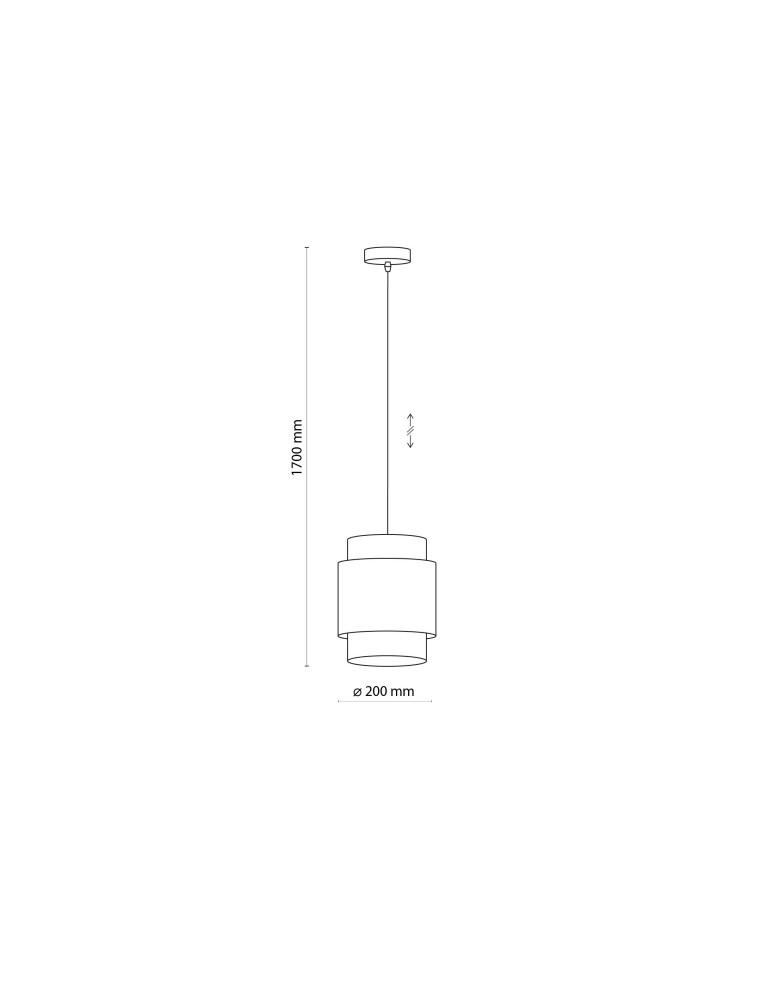 Floor lamps with lampshade - TK Lighting BOHO BLACK FLOOR LAMP1 FL 5568 - product kolory-swiatla.pl 3