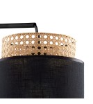 Boho wall lamps - TK Lighting BOHO BLACK KINKIT 1 FL 6550 - product 2