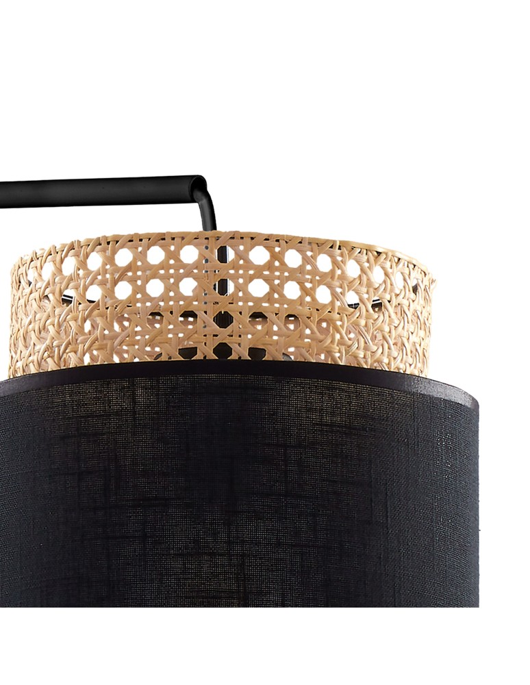 Boho wall lamps - TK Lighting BOHO BLACK KINKIT 1 FL 6550 - product kolory-swiatla.pl 2