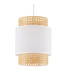 Boho pendant lamps - TK Lighting BOHO WHITE Pendant LAMP 1 FLOOR 200 6528 - product 2