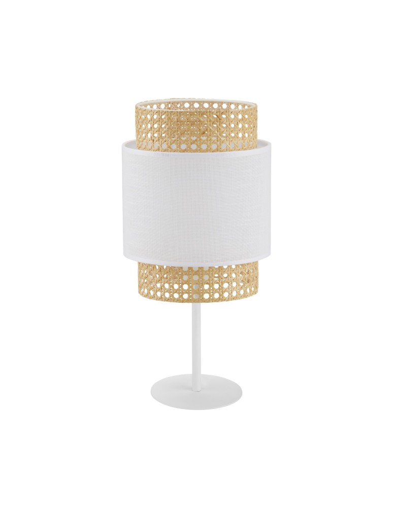 Boho table lamps - TK Lighting BOHO WHITE NIGHT LAMP 1 LIGHT 6565 - product kolory-swiatla.pl 1